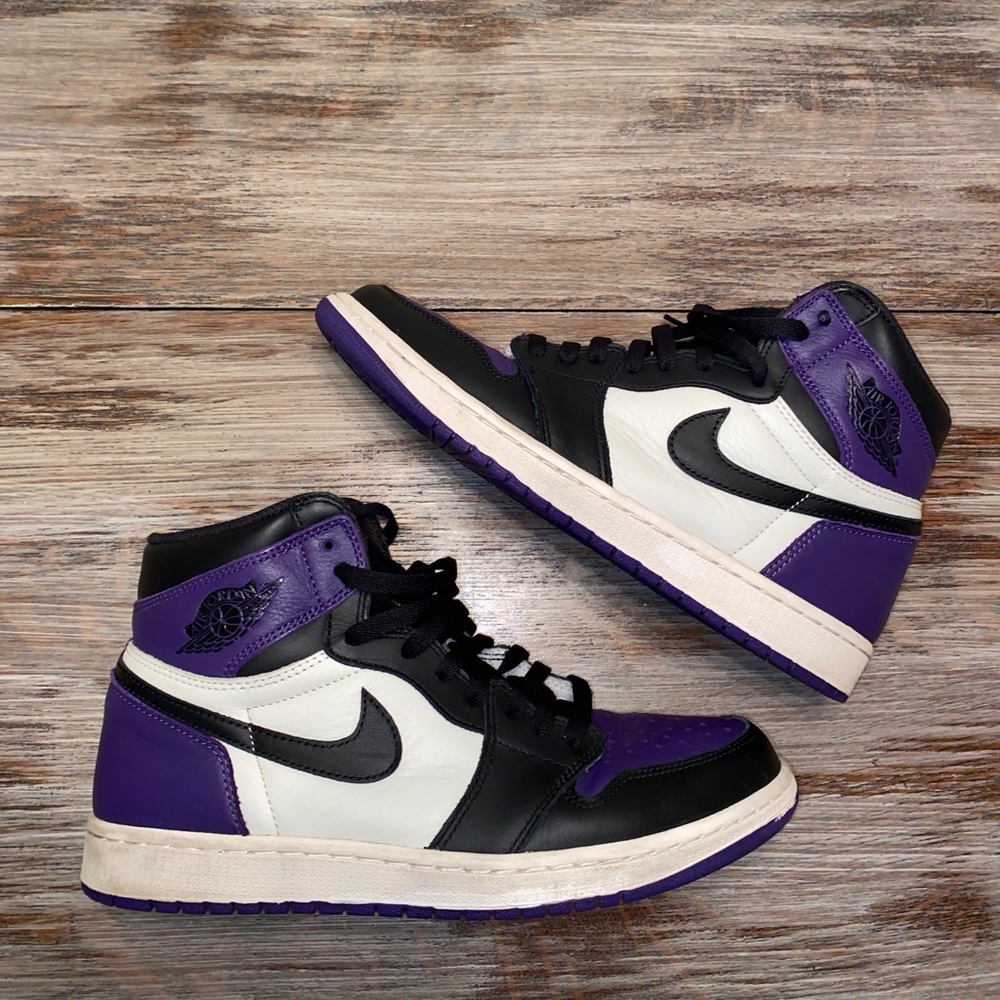 Air Jordan 1 court purple 1.0 size 10.5